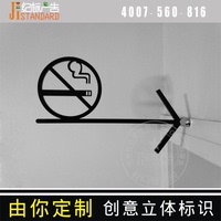 禁止吸烟间抽烟区标识牌科室提语志门室内点房指示创意个性立体_250x250.jpg