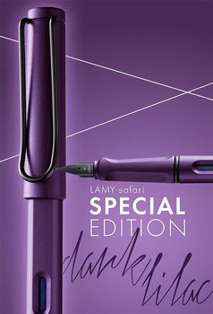 正品德国LAMY凌美Safari狩猎者073 限量版磨砂紫/丁香紫 钢笔