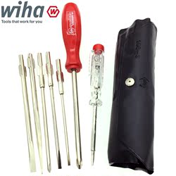 原装德国wiha威汉电笔进口多功能电工测电笔螺丝刀一字十字158-3