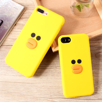 大黄鸭iphone6/plus手机壳苹果7p软硅胶保护套6s卡通可爱立体新I5_250x250.jpg