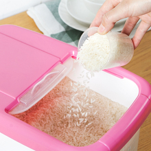 带盖厨房防潮20斤加厚米缸塑料密封防虫大米面粉装米桶储米箱10kg