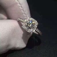 奢品女王钻石 求婚钻戒女款18K白金女戒指0.5克拉 带GIA证书_250x250.jpg
