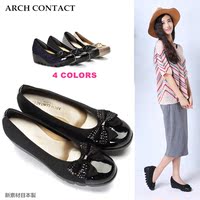 ARCH CONTACT日本春夏坡跟厚底松糕跟豹纹单鞋百搭通勤舒适女鞋_250x250.jpg