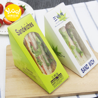 烘焙人气包装盒三明治包装纸盒塑料透明开窗西点打包盒七款式50个_250x250.jpg