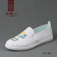 2017布雪儿彩梅老北京布鞋女款新款时尚皮鞋女士学生小白鞋单鞋_250x250.jpg