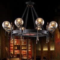 北境美式复古魔豆玻璃灯创意网咖酒吧客厅卧室餐厅工业风铁艺吊灯_250x250.jpg