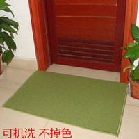包邮 军绿色圈圈绒面地毯 客厅阳台卧室厨房进出门口脚垫 长方形_250x250.jpg