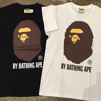 BAPE 经典款 大猿人头 折扣t恤 短袖 上海现货 专柜正品 包邮_250x250.jpg