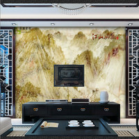 3D瓷砖背景墙中式客厅壮丽河山大理石纹电视沙发背景墙江山如画_250x250.jpg