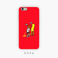 原创红色男孩搞怪大比拼苹果iphone6软壳保护套6plus个性硅胶壳潮_250x250.jpg