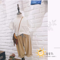 2017韩国童装 流行夏款新品棉麻系列 男童T恤_250x250.jpg