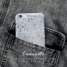 水泥 concrete 原创创意 iphone6 6s Plus 手机壳 磨砂 硬壳 包邮
