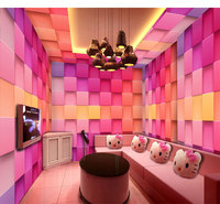立体粉色格子无缝大型壁画 KTV酒吧主题餐厅墙纸沙发背景卧室壁纸_250x250.jpg