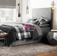 北欧简约卧室布艺软床小户型1.5/1.8米双人床布床皮床铆钉床包邮_250x250.jpg