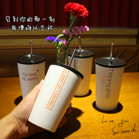 韩国创意简约牛奶咖啡马克杯个性情侣带盖吸管办公室喝水陶瓷杯子_250x250.jpg