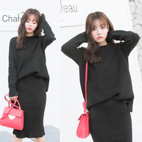 2016秋冬新款韩版加厚套头毛衣针织衫修身包臀裙时尚套装两件套女_250x250.jpg