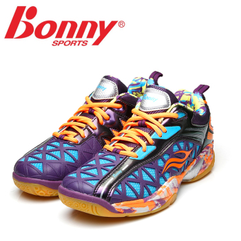 正品波力BONNY羽毛球鞋男鞋142B142C专业男女运动透气鞋