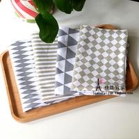 全棉现代几何图案创意餐巾餐垫 小清新纯棉桌布 拍摄背景_250x250.jpg