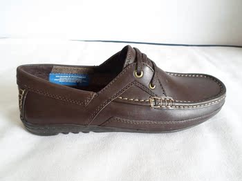 Rockport乐步K62001款男式棕色休闲皮鞋