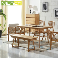 北欧简约全实木原木色 日式宜家白橡木长凳 换鞋凳餐椅几何椅_250x250.jpg