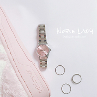 韩国订单正品代购 樱花粉色少女风气质钢带手表 日本机芯石英表_250x250.jpg