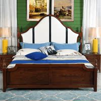美式全实木床1.5米1.8米卧室复古婚床深白色家具欧式真皮双人床_250x250.jpg