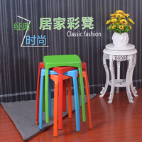 包邮塑料凳子简约时尚方凳小板凳成人加厚创意换鞋凳椅子高凳餐凳_250x250.jpg