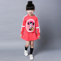 [包邮]2016童装秋款套裙女童韩版新款2件套裙儿童卫衣_250x250.jpg