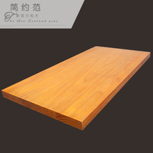 定制实木一字隔板木板上墙置物架杉木隔板搁板衣柜隔板面板松木板