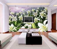 欧式现代3D立体墙纸大型壁画 温馨卧室客厅电视背景墙壁纸 郁金香_250x250.jpg