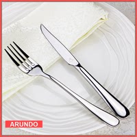 包邮 德国ARUNDO正品 食品级18-10不锈钢西餐具 高档牛排刀叉两件_250x250.jpg