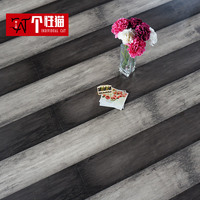强化复合木地板美式个性仿古黑白灰色复古做旧酒吧服装店耐磨12mm_250x250.jpg