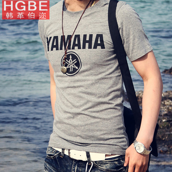 韩版修身学生夏季男式男款打底小衫男士紧身短袖T恤体恤包邮正品