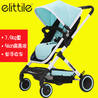 elittile高景观轻便婴儿车 可躺可坐单手收车婴儿推车_250x250.jpg