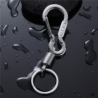 日美汽车钥匙扣男士腰挂简约钥匙链挂件金属可拆卸钥匙圈创意礼品_250x250.jpg