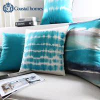 Coastal Homes 北欧几何抽象沙发抱枕 超柔水晶绒布靠垫靠枕腰靠_250x250.jpg