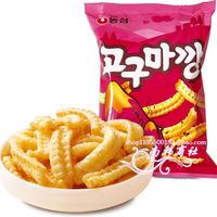 韩国进口零食品 地瓜膨化脆条蜂蜜黑芝麻红薯脆条 农心红薯条83g_250x250.jpg