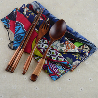 日式和风布袋便携餐具 创意儿童学生旅行木制勺筷叉子三件套装_250x250.jpg