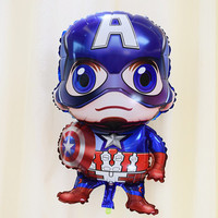 复仇者联盟铝膜气球 钢铁侠超人美国队长盾牌卡通英雄铝箔气球_250x250.jpg