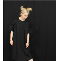 日本专柜贵牌 日式气质立体丝带蝴蝶结 超显瘦好穿品质连衣裙_250x250.jpg