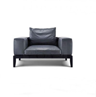 简约现代新款奢华客厅实木腿真皮羽绒沙发设计师卧室单人椅定制_250x250.jpg