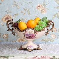 欧式水果盘摆件美式茶几客厅复古创意家居软装奢华果碗装饰品摆设_250x250.jpg