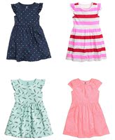 HM H&M上海正品童装代购 女童女孩棉质短袖连衣裙 16新款_250x250.jpg