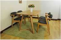 冲钻 现代简约餐桌椅组合一桌四椅小户型实木餐桌长方形饭桌曲木_250x250.jpg