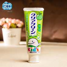 日本进口花王儿童防蛀牙膏护齿防龋齿可吞咽哈密瓜味2-8-12岁70g