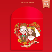 2017 结婚的蘑菇可爱卡通结婚礼红包 个性原创意迷你礼金利是封_250x250.jpg