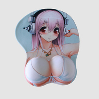 可爱动漫3d立体邪恶硅胶护腕 鼠标 女生胸部鼠标垫键盘笔记本办公_250x250.jpg